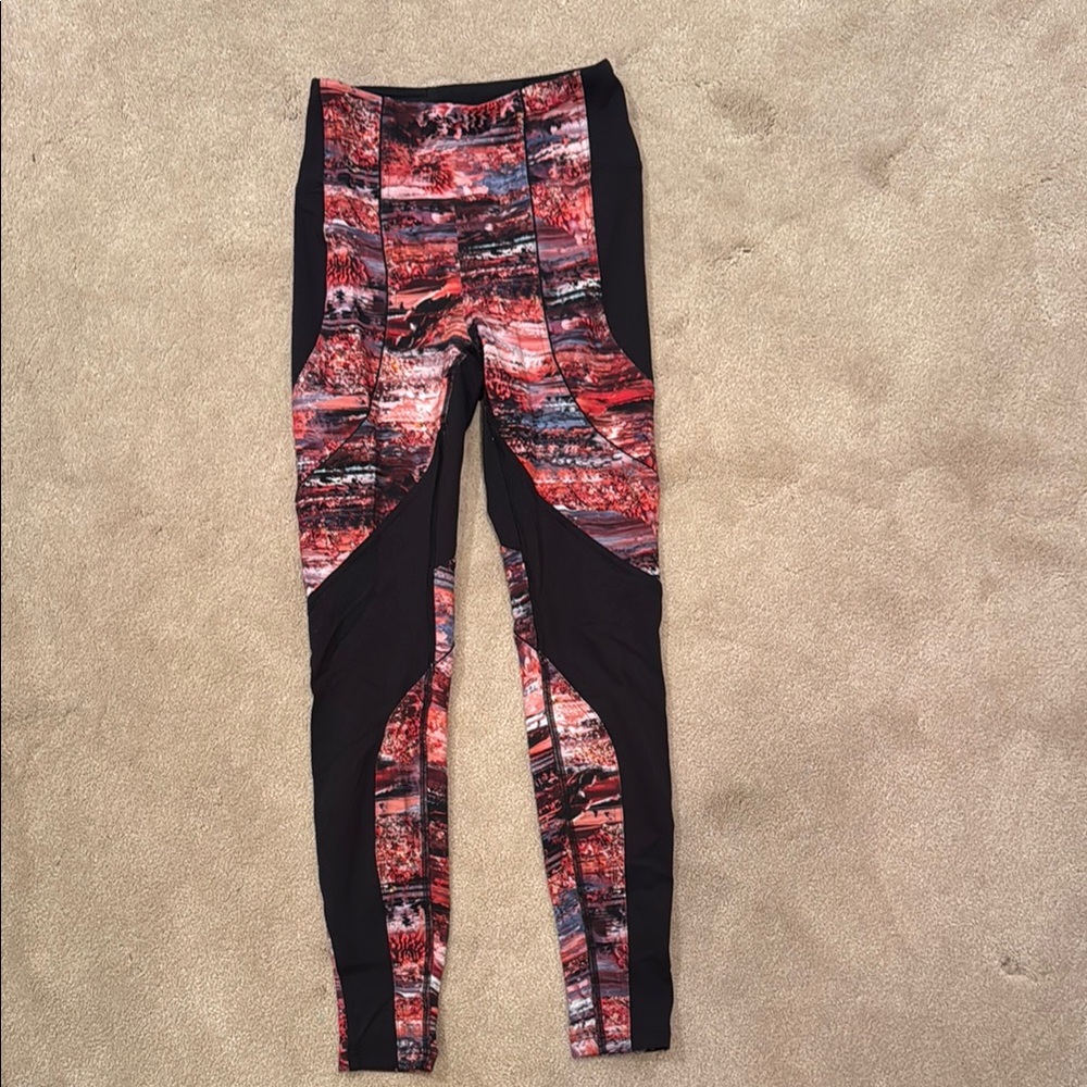 lululemon athletica Multicolor Patterned Leggings